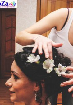 Cвадебная прическа Е18361 