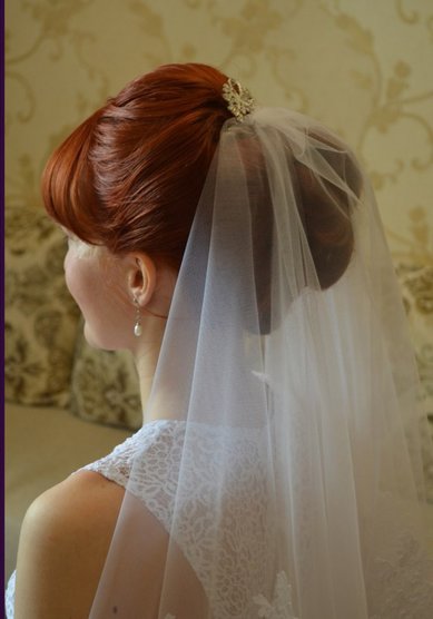 Прическа на свадьбу Е18320 - Мобильный салон красоты Егоза