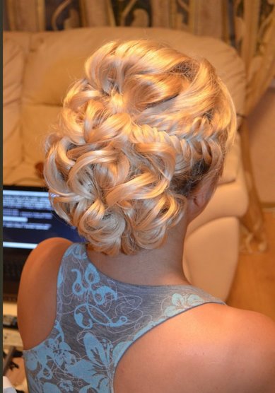 Свадебная прическа Е18323 - Мобильный салон красоты Егоза