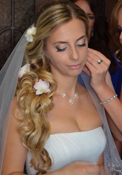 Свадебная прическа Е18433 - Мобильный салон красоты Егоза