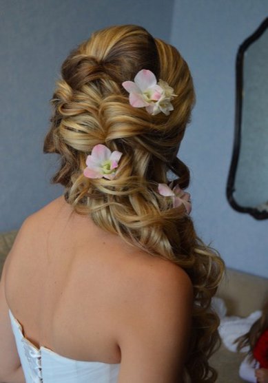 Свадебная прическа Е18433 - Мобильный салон красоты Егоза