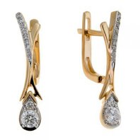 Серьги E108-1981960CD-М9891