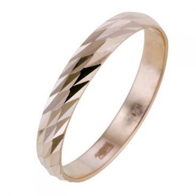 Обручальное кольцо М10190 - Ювелирный бренд Московский ювелирный завод