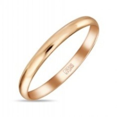 Обручальное кольцо R01-R-040-200-М12603 - Ювелирный бренд Московский ювелирный завод