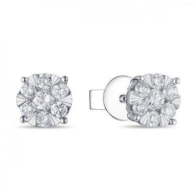 Серьги E2011-1851353BD-М9822 - Ювелирный бренд Московский ювелирный завод