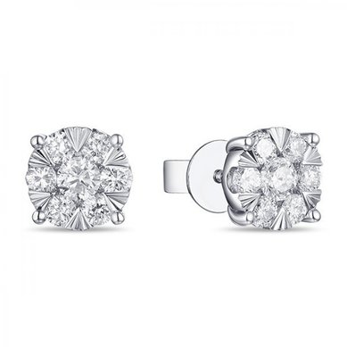 Серьги E2011-1851354BD-М9823 - Ювелирный бренд Московский ювелирный завод