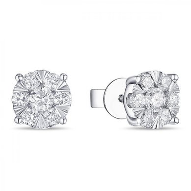 Серьги E2011-1851355BD-М9824 - Ювелирный бренд Московский ювелирный завод