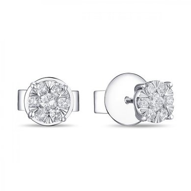 Серьги E2011-1851358BXD-R17-М9826 - Ювелирный бренд Московский ювелирный завод