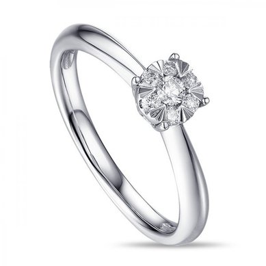 Помолвочное кольцо R2011-1851351AD-М9840 - Ювелирный бренд Московский ювелирный завод