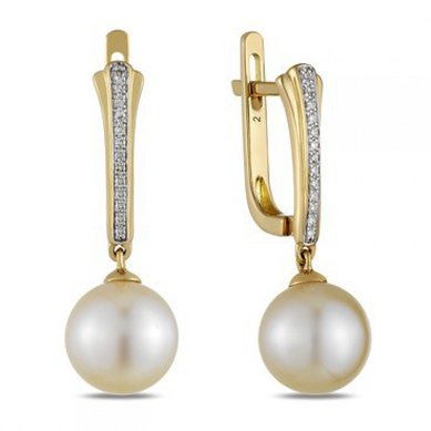 Серьги E108-1982344CP-R17-М9871 - Ювелирный бренд Московский ювелирный завод