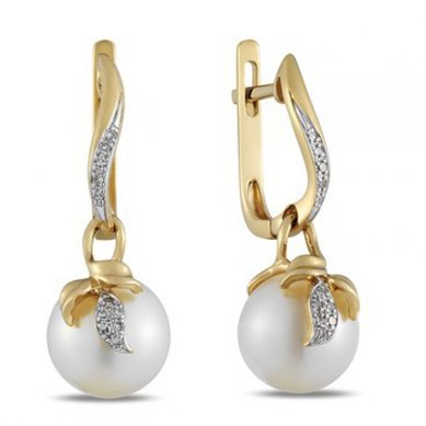 Серьги E108-1982356CP-R17-М9875 - Ювелирный бренд Московский ювелирный завод