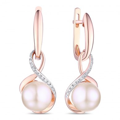 Серьги E108-1982650CP-R17-М9879 - Ювелирный бренд Московский ювелирный завод