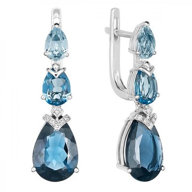 Серьги E108-1982153CAX-R17-М9894 - Ювелирный бренд Московский ювелирный завод