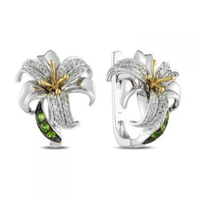 Серьги E108-1982181CXK-R17-М9895 - Ювелирный бренд Московский ювелирный завод