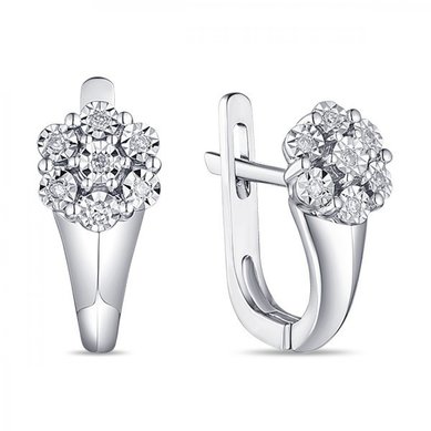 Серьги E108-1982778CD-R17-М9896 - Ювелирный бренд Московский ювелирный завод