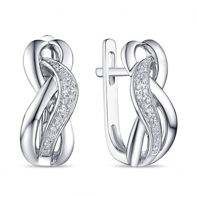 Серьги E108-1982780CD-R17-М9897 - Ювелирный бренд Московский ювелирный завод