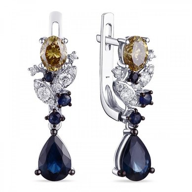 Серьги E2006-1982629CAXD-М9903 - Ювелирный бренд Московский ювелирный завод