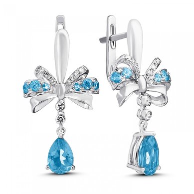 Серьги E2605-1982563CBX-R17-М9906 - Ювелирный бренд Московский ювелирный завод