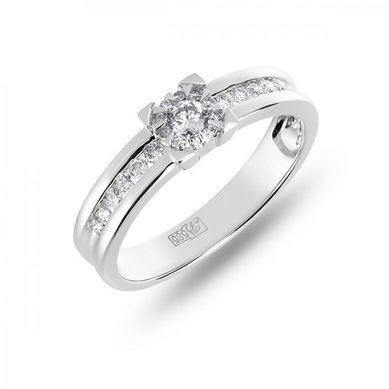 Украшение для невесты R756-FS10361-М9934 - Ювелирный бренд Московский ювелирный завод