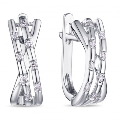 Серьги E108-1982664CD-R17-М9940 - Ювелирный бренд Московский ювелирный завод