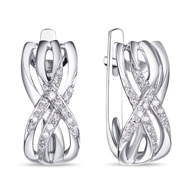 Серьги E108-1982665CD-R17-М9941 - Ювелирный бренд Московский ювелирный завод