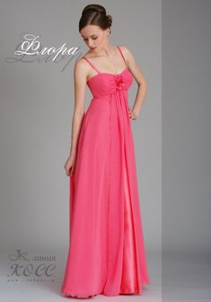 Вечернее платье A49451. В греческом стиле, длинное без шлейфа.