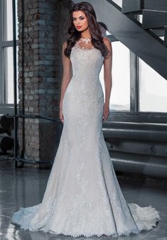 Свадебное платье З49457. Силуэт Русалка (Рыбка), длинное со шлейфом.