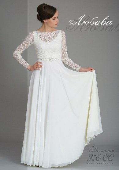 Свадебное платье A49421 - Салон свадебной и вечерней моды AMORE MIO