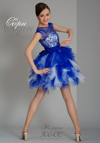 Вечернее платье A49450 - Салон свадебной и вечерней моды AMORE MIO