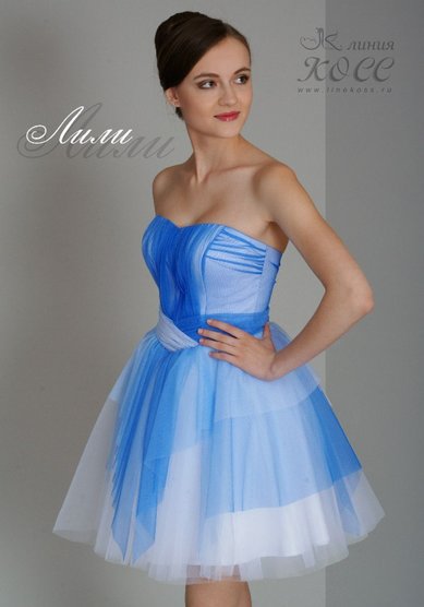 Вечернее платье A49452 - Салон свадебной и вечерней моды AMORE MIO